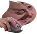 forsenClick emote for Discord