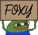 FoxyCheer emote for Discord