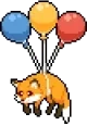 FoxBallons emote for Discord