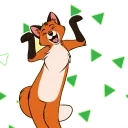 FoxieDance emote for Discord
