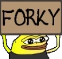 forkyCheer emote for Discord