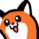 FoxBobble2 emote for Discord