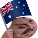forsenAustralia emote for Discord