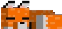 foxsleep emote for Discord