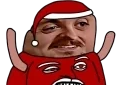 forsenXmas emote for Discord