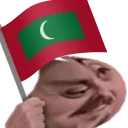 forsenMaldives emote for Discord