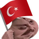 forsenTurkey emote for Discord