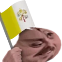 forsenVaticanCity emote for Discord