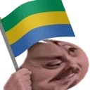 forsenGabon emote for Discord