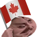 forsenCanada emote for Discord