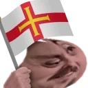 forsenGuernsey animated emote for Discord, Twitch and Slack