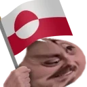 forsenGreenland emote for Discord