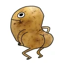 foreignPotato emote for Discord