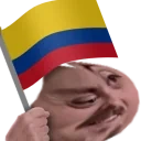 forsenColombia emote for Discord