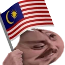 forsenMalaysia emote for Discord