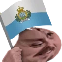 forsenSanMarino emote for Discord