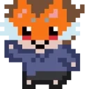 foxPls emote for Discord