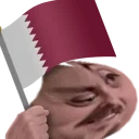 forsenQatar emote for Discord