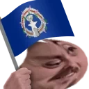 forsenNorthernMarianaIslands emote for Discord