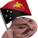 forsenPapuaNewGuinea emote for Discord