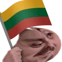 forsenLithuania emote for Discord