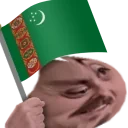 forsenTurkmenistan emote for Discord