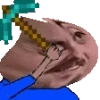 forsenGaPick emote for Discord