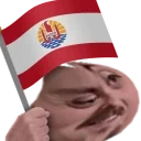 forsenFrenchPolynesia emote for Discord