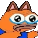 FoxBlubbersHug emote for Discord