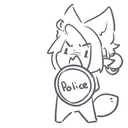 foxpolice emote for Discord