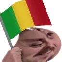 forsenMali emote for Discord