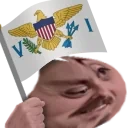 forsenVirginIslandsUS emote for Discord