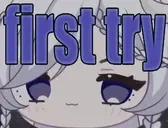 firsttry emote for Discord