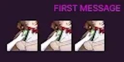FirstTimeChatter emote for Discord