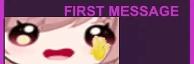 FirstTimehiii emote for Discord