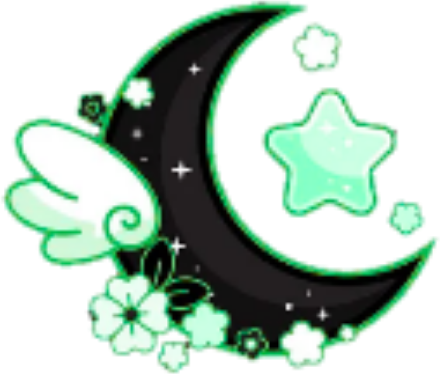 greennblackmoon emote for Discord
