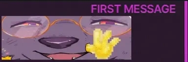 FirstTimeHiii emote for Discord