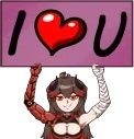 Fifigo1ILOVEU emote for Discord