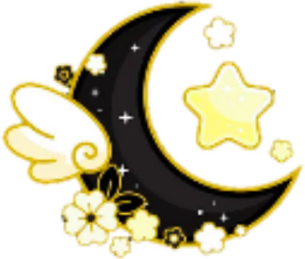 yellownblackmoon emote for Discord