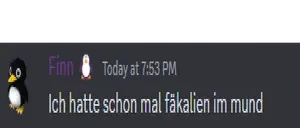 finnpoop emote for Discord