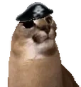 FloppaJAMpirate emote for Discord