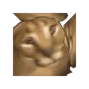 FloppaCube emote for Discord