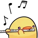 Flute emote for Discord
