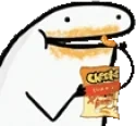 Florktubercheetos emote for Discord