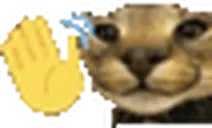 floppaWave emote for Discord