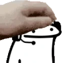 Florktuberpat emote for Discord
