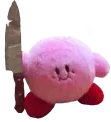 fluffykirbywithaknifememedoodle emote for Discord