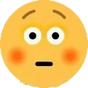 Flushed emote for Discord