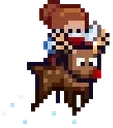 FlyingRogueReindeer emote for Discord