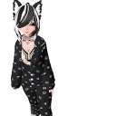 flexuhCatkiss emote for Discord